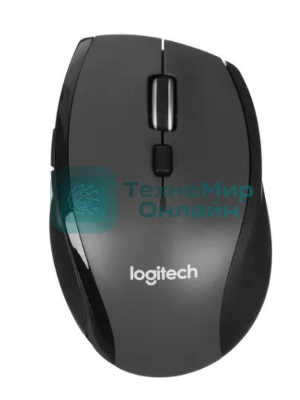 Мышь беспроводная Logitech M705 черный, 1000 dpi, радиоканал, USB, кнопки - 7