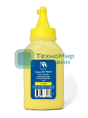 Тонер NVPrint для Samsung Color универсальный Type2 (50г) Yellow совместимый