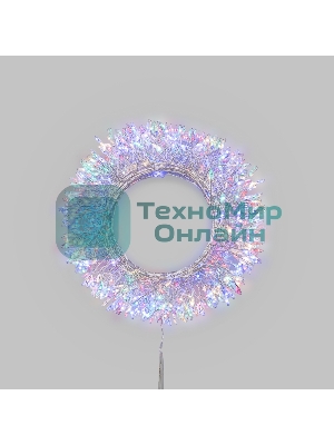 Гирлянда светодиодная Роса Фейерверк c трансформатором 6м 600 LED МУЛЬТИКОЛОР IP44 230В с пультом NEON-NIGHT