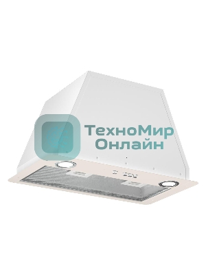 Вытяжка встраиваемая Elikor Flat 52П-650-К3Д белый, 52 см, 650 куб. м/ч, 60 дБ