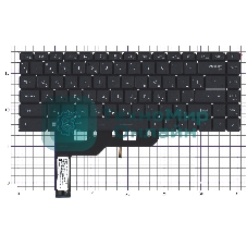 Клавиатура для ноутбука MSI GS66, черная с подсветкой