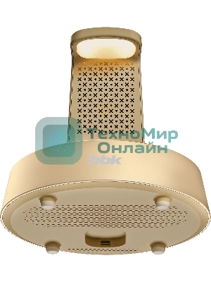 Портативная колонка BBK BTA1110 золотистый 10W 2.0 BT 10м 1800mAh