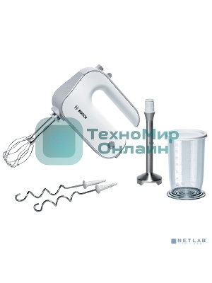 Миксер ручной Bosch MFQ4070 500Вт белый