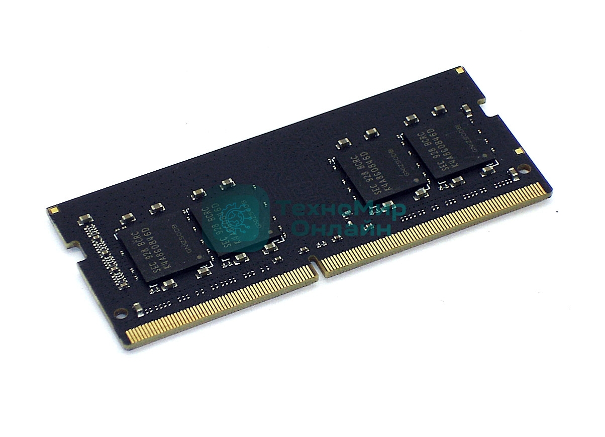 Оперативная память Kingston ValueRAM, DDR4, 8Gb (1x8 Gb), 2666 MHz, CL19, SO-DIMM