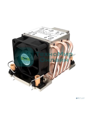 Кулер для процессора Alseye M82 серебристый, 60 мм, алюминий/медь, 8000 об/мин, 54.34 дБ, 4 pin, 300 Вт, 66 мм