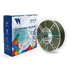Филамент NVPrint PETG Matte Green для 3D печати диаметр 1.75мм длина 330 метров масса 1 кг