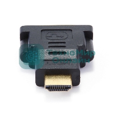 Переходник Gembird Переходник HDMI-DVI 19M/25F, золотые разъемы, пакет