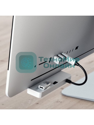 Адаптер Satechi USB Type-A to Type-C. Цвет серебристый.