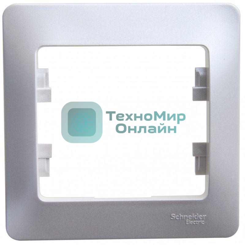 Рамка 1-м Glossa перламутр SchE GSL000601