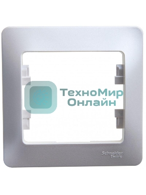 Рамка 1-м Glossa перламутр SchE GSL000601