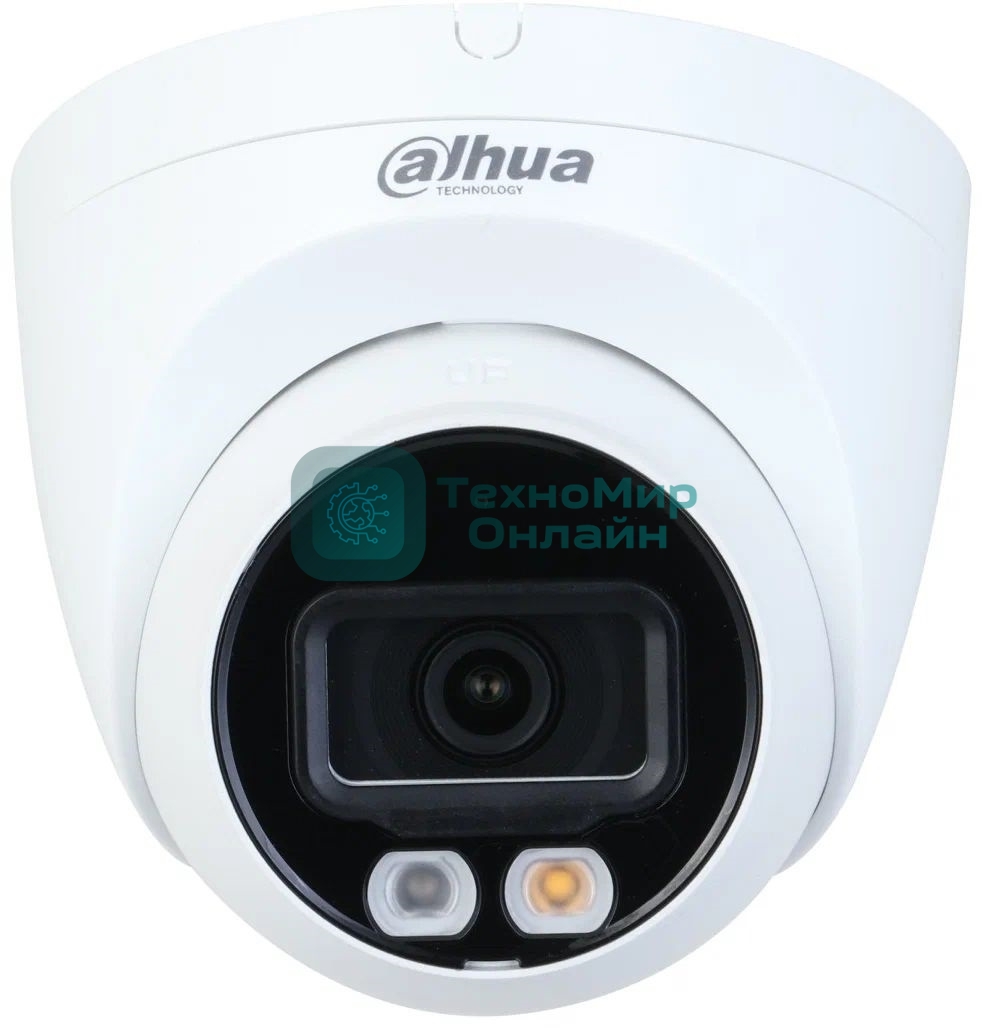 Видеокамера Dahua DH-IPC-HDW2249TP-S-IL-0360B уличная купольная IP-видеокамера 2Мп 1/2.7” CMOS объектив 3.6мм