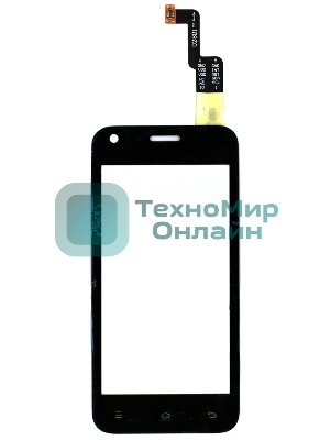 Сенсорное стекло (тачскрин) для Xiaomi Mi 1S, черное