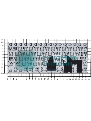 Клавиатура для ноутбука Dell Inspiron 11-3137 черная