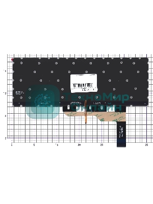 Клавиатура для ноутбука MSI GS66, черная с подсветкой