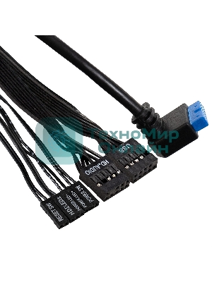 Компьютерный корпус Desktop ExeGate FL-102-TPS350 (mini-ITX, БП TPS350 с вент. 8см, 2*USB + 1*USB 3.0, аудио, черный)