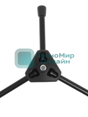 Настольная микрофонная стойка K&M [23110-316-55] высота 60 мм, складная конструкция, материал стойки - пластик, цвет черный