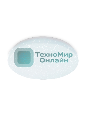 Потолочный светодиодный светильник Ambrella light FZ1072 WH белый 30W 6400K D370*55 (Без ПДУ)