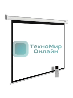 Экран Cactus 225x300 см MotoExpert CS-PSME-300x225-WT 4:3 настенно-потолочный рулонный белый (моторизованный привод)