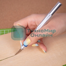 Нож с перовым лезвием (скальпель) Rexant