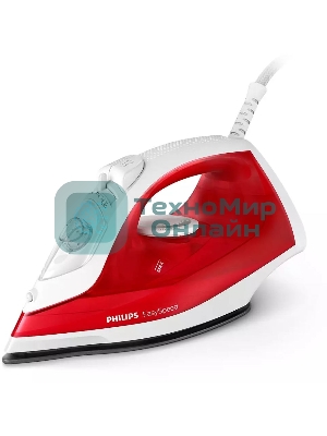 Утюг Philips GC1742/40 2000 Вт красный