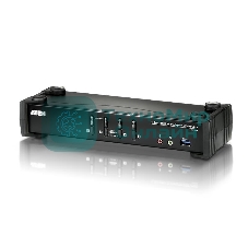 Переключатель KVM ATEN CS1924-AT-G USB DP 4PORT W/CAB