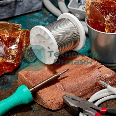 Припой Rexant ПОМ-3, 500г, Ø2мм, (олово 97%, медь 3%), бессвинцовый, ГОСТ 21931-76, катушка