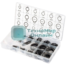 Набор стопорных колец Сибртех, D 3 - 32 мм, 300 предметов