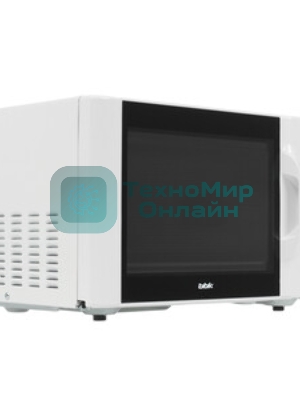 Микроволновая печь BBK 23MWS-927M/W белый, 23 л, 900 Вт, переключатели - поворотный механизм