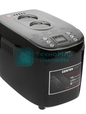 Хлебопечка Centek CT-1416 сталь, 600 Вт
