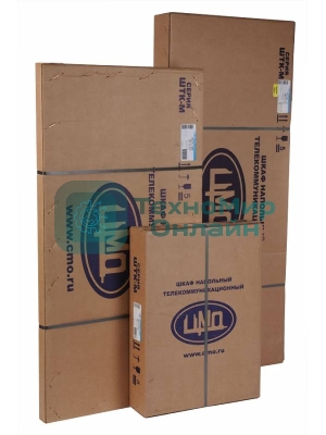 Шкаф коммутационный ЦМО ШТК-М-42.8.8-1ААА 42U 800x820мм пер.дв.стекл задн.дв.стал.лист 2 бок.пан. направл.под закл.гайки 500кг серый