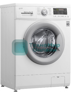 Стиральная машина LG F10B8LD7 белая, загрузка фронтальная 5кг, 1000 об/мин., класс: A