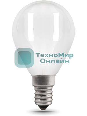 Лампа светодиодная Filament Шар E14 5Вт 4100К OPAL Gauss 105201205