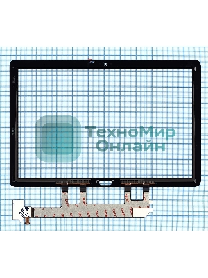 Сенсорное стекло (тачскрин) для Huawei MediaPad M5 Lite 10, черное