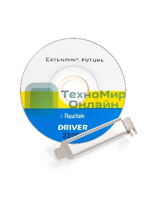 Сетевой адаптер ExeGate EXE-564 (PCI-E x1 v2.0, 4xRJ45, UTP 10/100/1000Mbps, Realtek Chipset RTL8111H+ASM1184e)