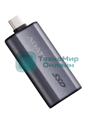 Внешний SSD ADATA SC750, 1TB, USB 3.2 Gen 2 Type-C, R/W 1050/1000, черный