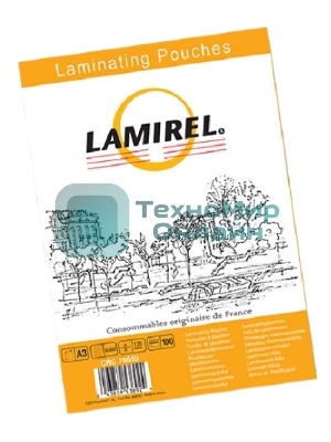 Пленка для ламинирования Lamirel А3, 125мкм, 100 шт.
