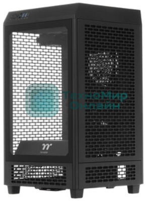Компьютерный корпус Thermaltake The Tower 200 черный без БП miniITX 11x120мм 5x140мм 2xUSB 3.0 audio bott PSU