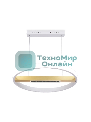 Светильник Ambrella light FL51488 WH/GD белый/золото 62W 3000K-6400K D600*1000 (ПДУ ИК)