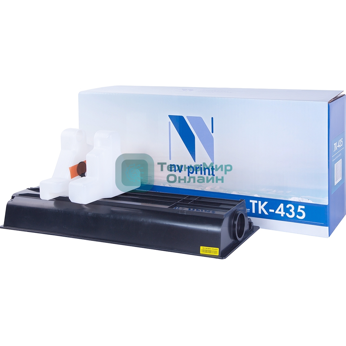 Картридж лазерный NVPrint NV-TK435 (тип TK-435), черный, 15000 стр. (туба 870 г), для Kyocera TASKalfa 180/181/220/221