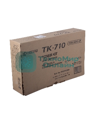 Картридж лазерный Kyocera TK-710 (1T02G10EU0) черный для FS-9130DN/9530DN 40000 стр.