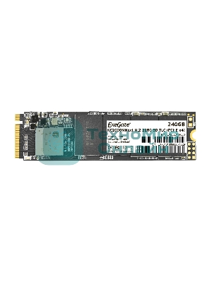 Накопитель SSD ExeGate Next KC2000TP240, 240Gb, M.2 2280, PCIe 3.0 x4, NVMe, R/W 1400/850