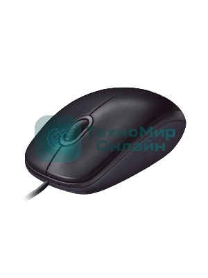Мышь проводная Logitech M90 черный/серый, 1000 dpi, USB, кнопки - 3