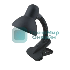 Светильник TLI-202 Black E27 настол. черный Uniel 00754