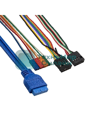 Компьютерный корпус Minitower ExeGate QA-412U Black, mATX, (XP450, Black, 120мм), 2хUSB+2хUSB 3.0, Audio