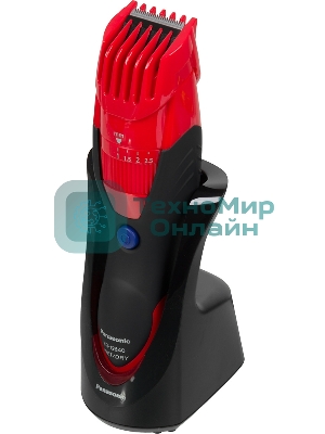 Машинка для стрижки Panasonic ER-GB40 красный (насадок в компл:1шт)