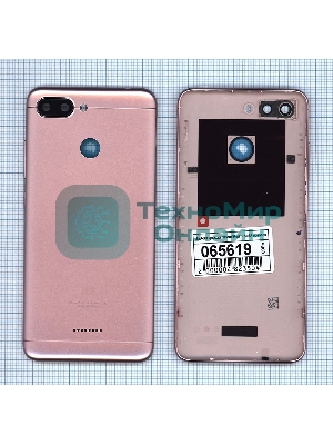 Задняя крышка для Xiaomi Redmi 6 розовый