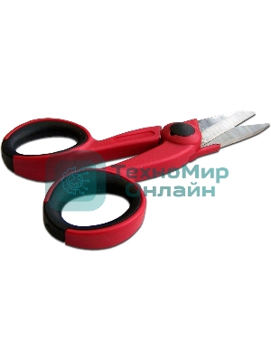 Ножницы по кевлару Lanmaster LAN-FT-CUT/KVL, синий/оранжевый