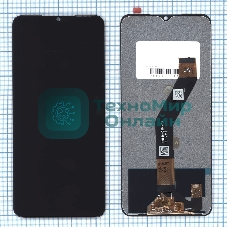 Дисплей (модуль) для Infinix Hot 30i (X669D) в сборе с тачскрином черный