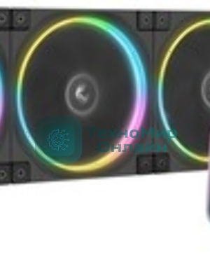 Система жидкостного охлаждения Deepcool LQ360 Ultra ARGb Soc-AM5/AM4/1200/1700/1851 черный 4-pin 38.71dB Al LCD 350W 1840gr Ret (R-LQ360-BKASMC-G-1)