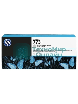 Картридж струйный HP 773C (C1Q44A) светло-серый для HP Designjet Z6600/Z6800 (775мл)
